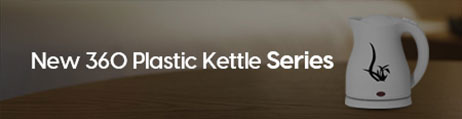 New 360 plastic kettle